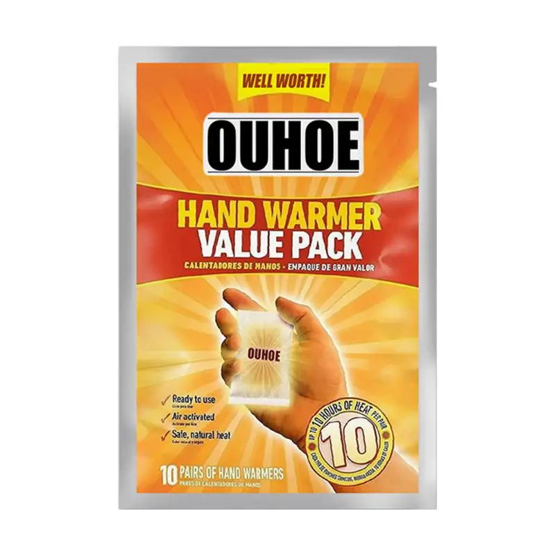 10-80PCS Warm Baby Stickers Long Lasting Disposable Heating Pack Body Warmer Patch Self-heating Warming Patches Hand Foot Warmer