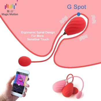 Magic Motion G-spot sex toy clitoris Vibrator APP Flamingo Bluetooth Remote Control smart Wireless Vagina Massage Vibrating Ball 4