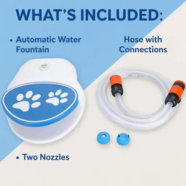 Step On Dog Water Dispenser Easy Connection Leakproof Dog Water Fountain 2 Water Dispensing Modes Simple Use for Pets for Lawn 6