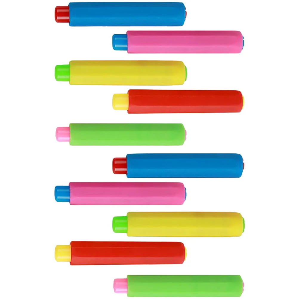 

25 Pcs Stationery Chalk Set Pastel Pencils Colourful Covers Pp Extension Holder
