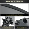 Black Fuel Filler Door Cover Gas Tank Cap Unpainted for Renault Thalia MK1 Clio II 1999-2008 Nissan Platina 2002-2010 7700433127 4