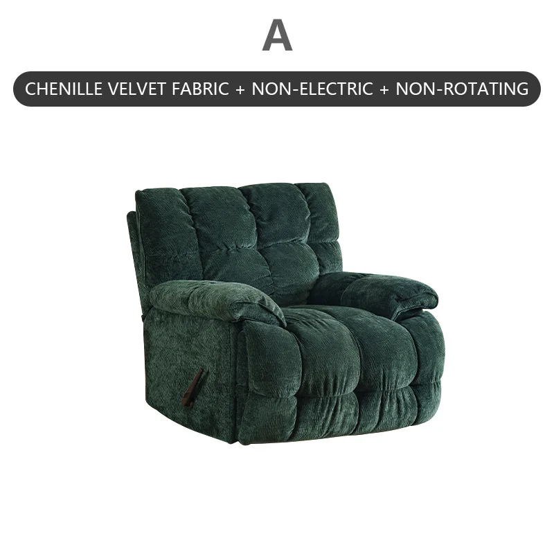 Modern Multifunctional Fabric Sofa Living Room Leisure Recliner Sofa Electric Sofa Hotel Club Leisure Recliner