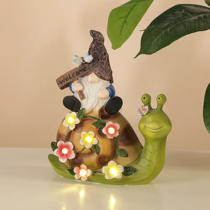 

Desktop Snail Resin Craft Decoration Creative Potted Garden Decoration
