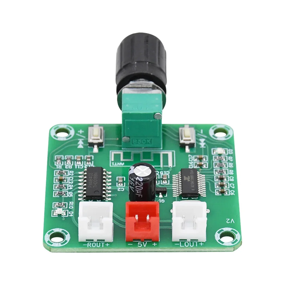 Scheda Amplificatore Audio PAM8403 Bluetooth 5.0, 5W+5W, Per Progetti
