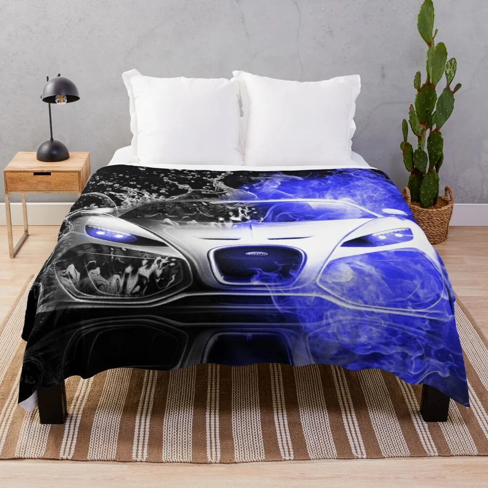 

Bugatti merch Throw Blanket Multi-Purpose