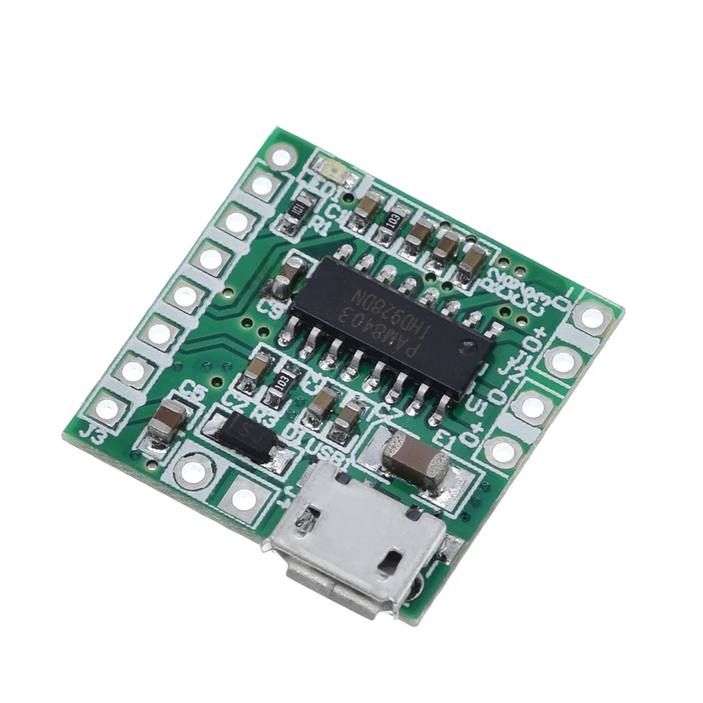 PAM8403 mini audio versterker 2x3W | Elektronica voor jou