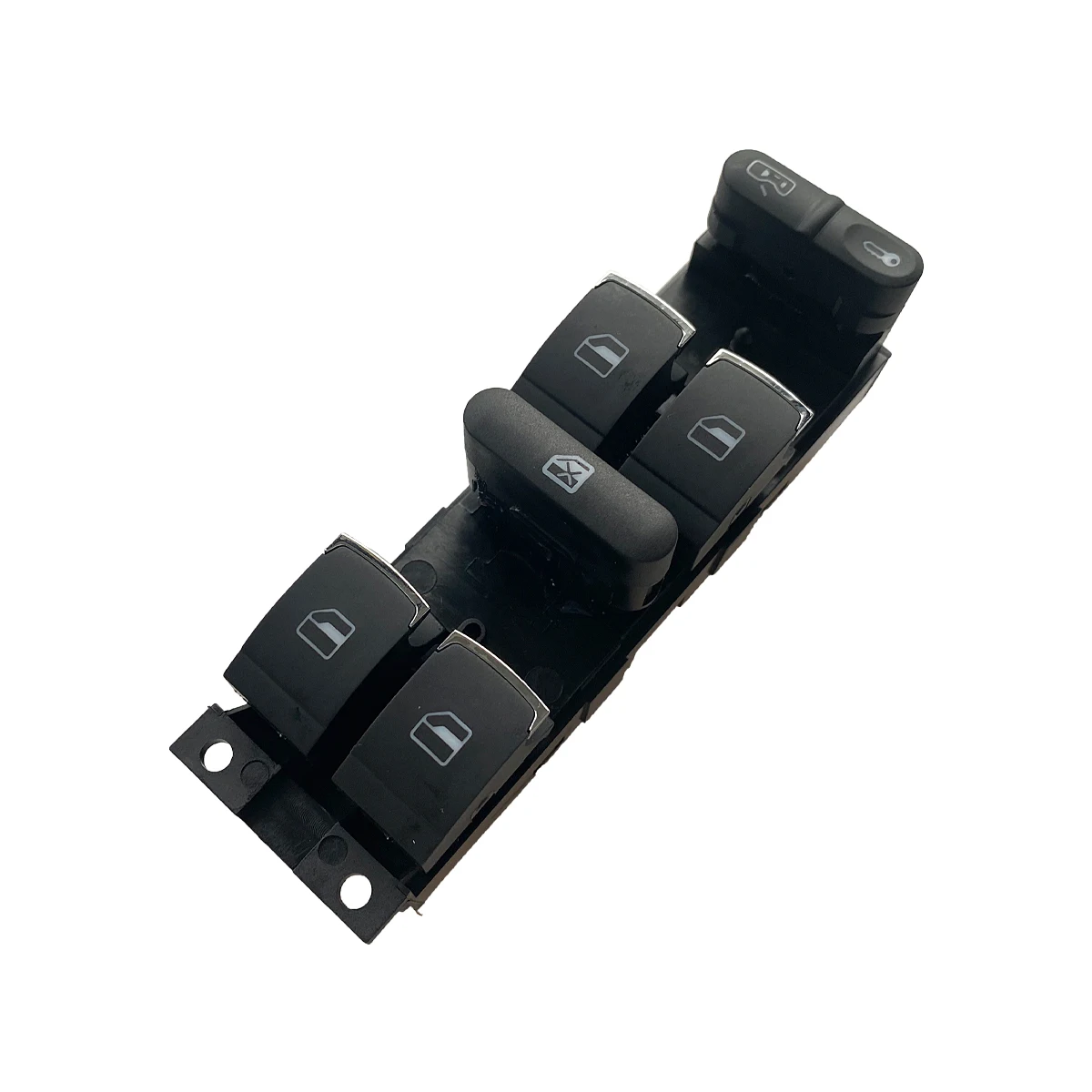 

3BD959857 1J4959857 New Power Window Switch Chrome Button Plastic Panel Bracket Frame For VW Golf 4 MK4 Bora Passat Seat LEON