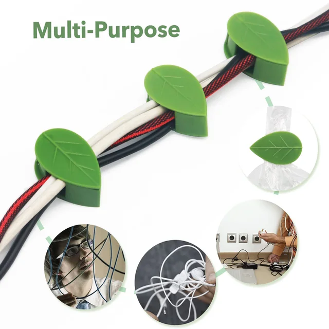 10 Darabos Növényi Rattan Hegymászó Rögzítő Klip Ön Tapadós Láthatatlan Multifunkció - Image 3