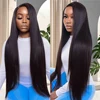 30 Inch Indian Raw Virgin Unprocessed 100% Human Hair 10A Kinky Straight 3 Bundles Yaki Straight Double Weft Bulk Braiding Hair 6