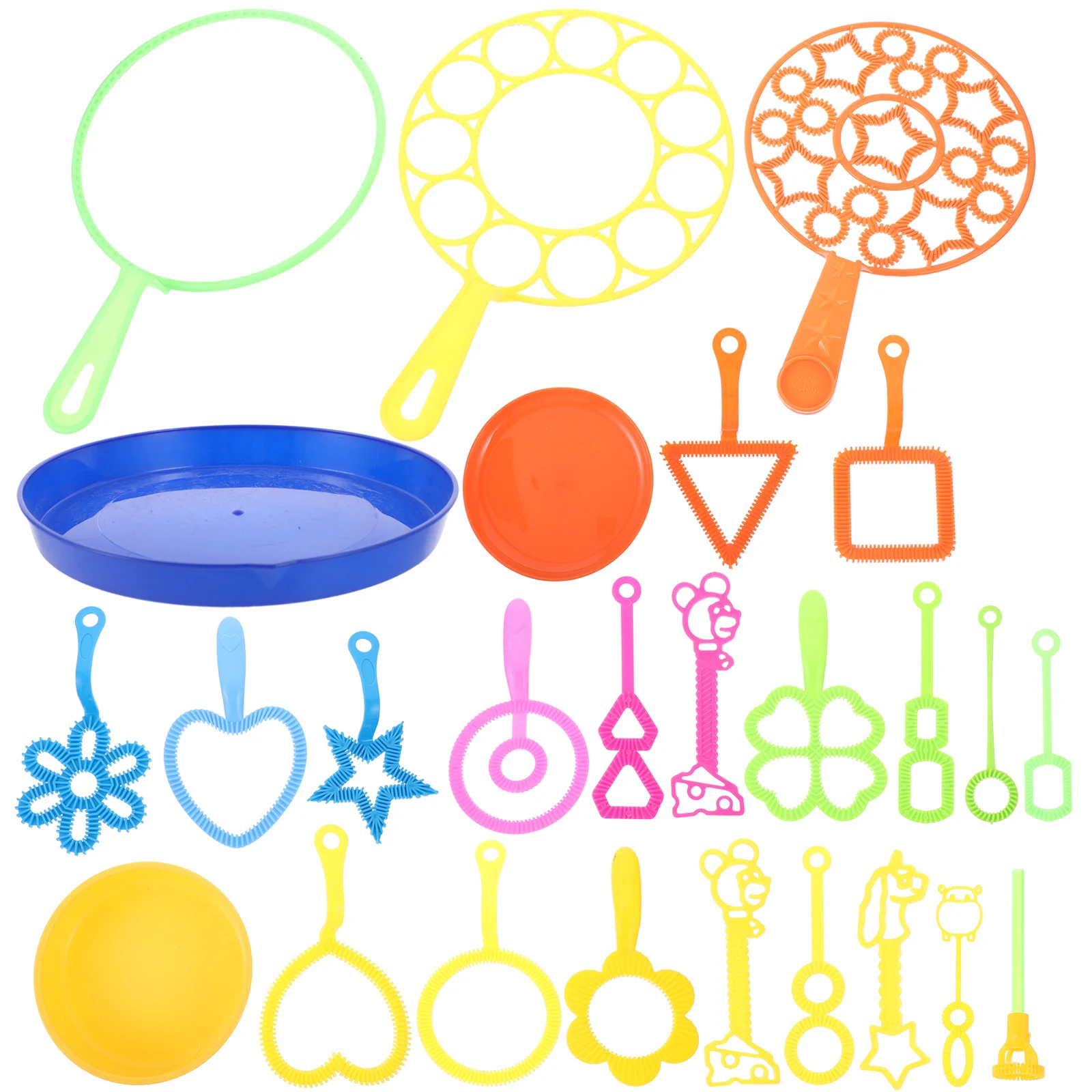 20 Pcs Bubble Tool Set Outdoor Toys Giant Wand Making Children Childrens Large Wands for Kids The 3