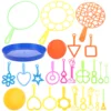 20 Pcs Bubble Tool Set Outdoor Toys Giant Wand Making Children Childrens Large Wands for Kids The 3