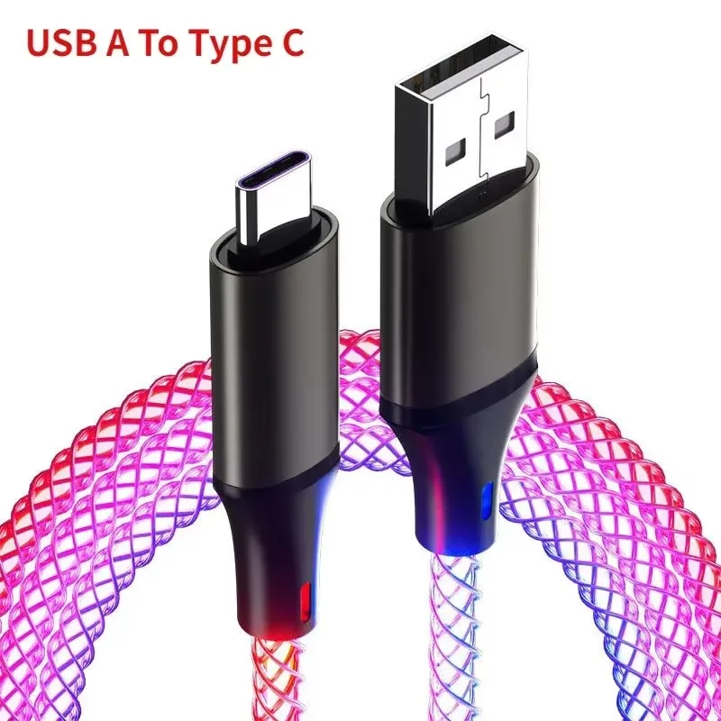 ตัวเลือกสินค้า สายชาร์จ USB-C ชาร์จเร็ว 66W มีไฟ LED แสดงสถานะ