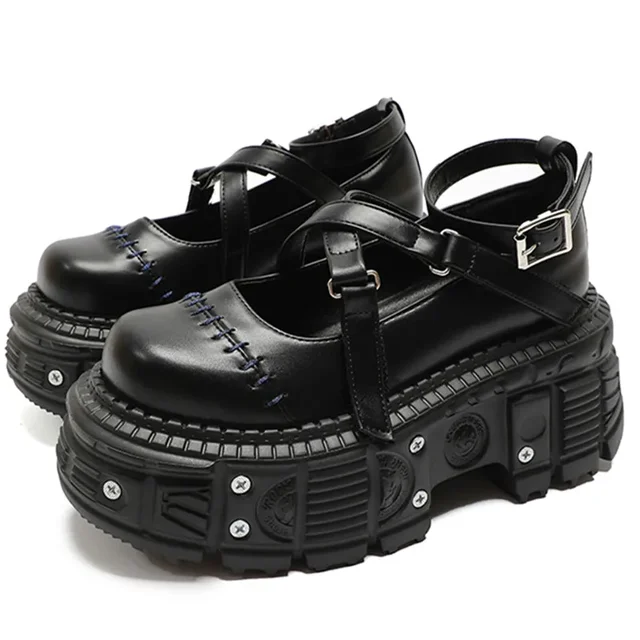 RivetCore Industrial Mary Janes