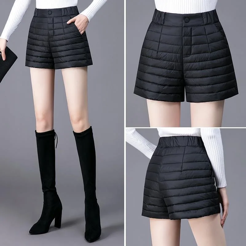 Korean Padded Shorts Anew Women Golf Wear Autumn Winter Authentic Golf Shorts High Waist Boots and Pants Women Clothes