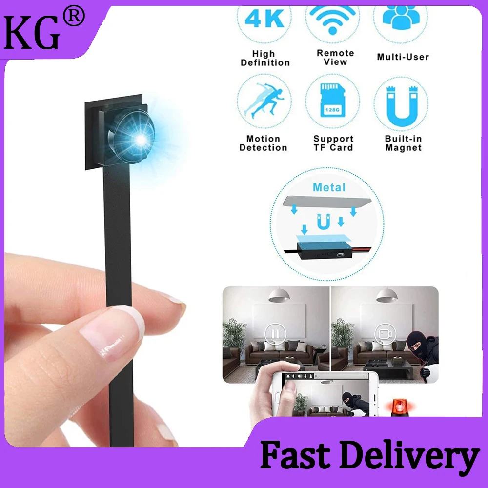 HD 1080P Mini Wifi Camera DIY Portable magnet IP Cameras Security Loop Record Motion DV Support Remote View spy Micro Hidden TF