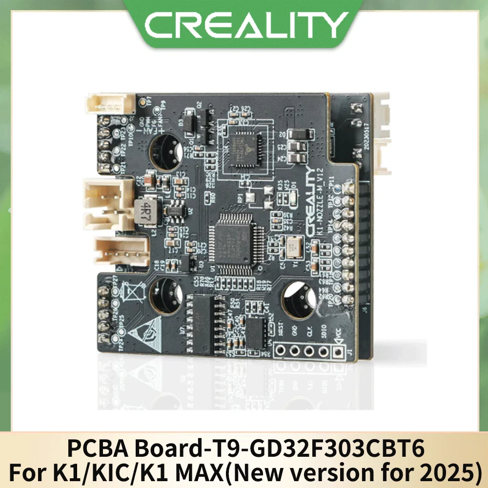 Creality Original PCBA_G_Für K1/KIC/K1 MAX_T9_GD32F303CBT6 NOZZLE-C-V13 Adapterplatine Ersatzteil für 3D-Drucker-Zubehör