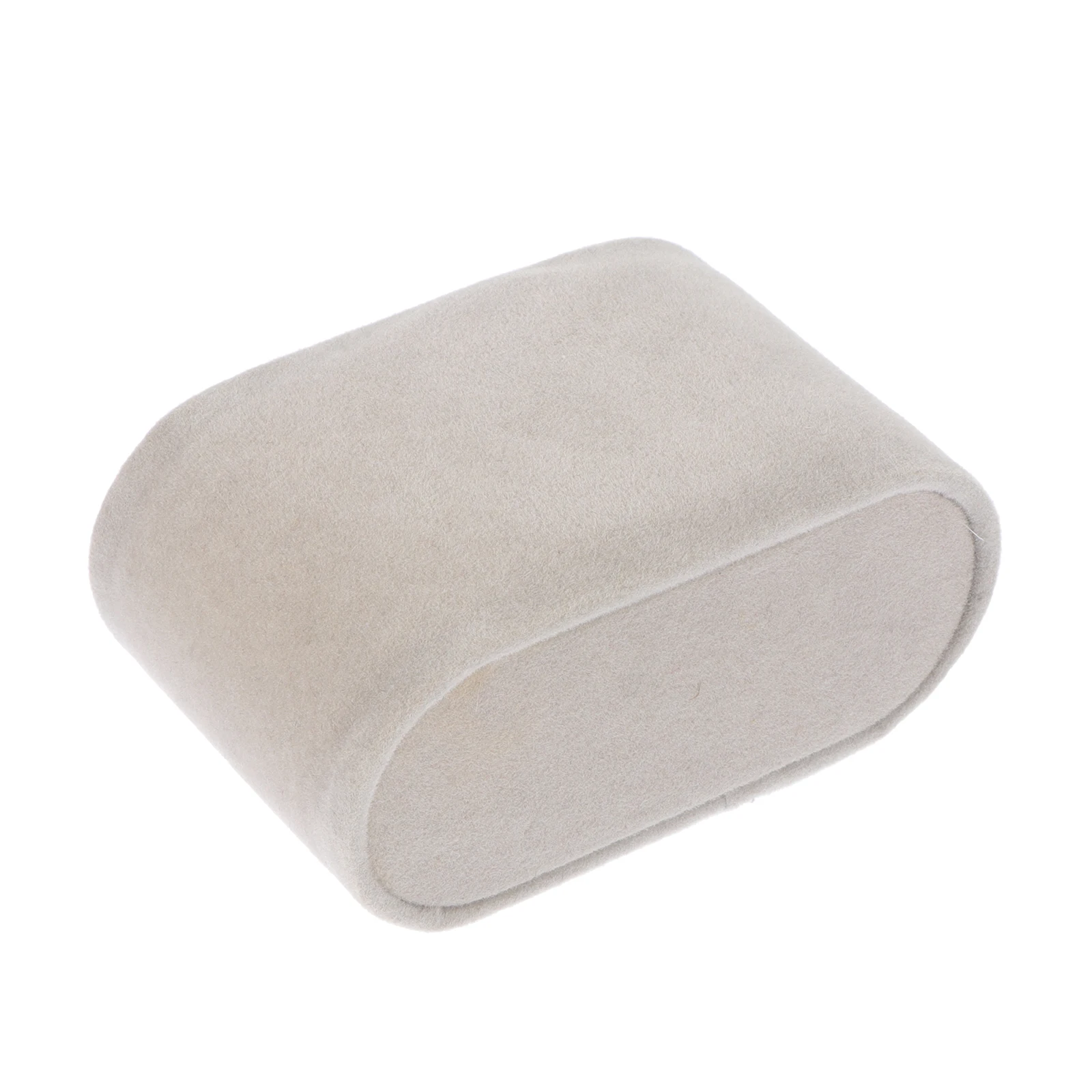 10 Pcs Watch Pillow Holder Plastic Sponge Flannel Watch Display Pillow Chain Jewelry Display Cushion Bangle Bracelet Stand Case watch storage box watch storage bag watch storage pouch watch display stand