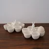 Rabbit Shaped Ceramic Egg Tray, Kitchen Refrigerator Storage Egg Tray, Creative Household Egg Storage Box, Household Items 1