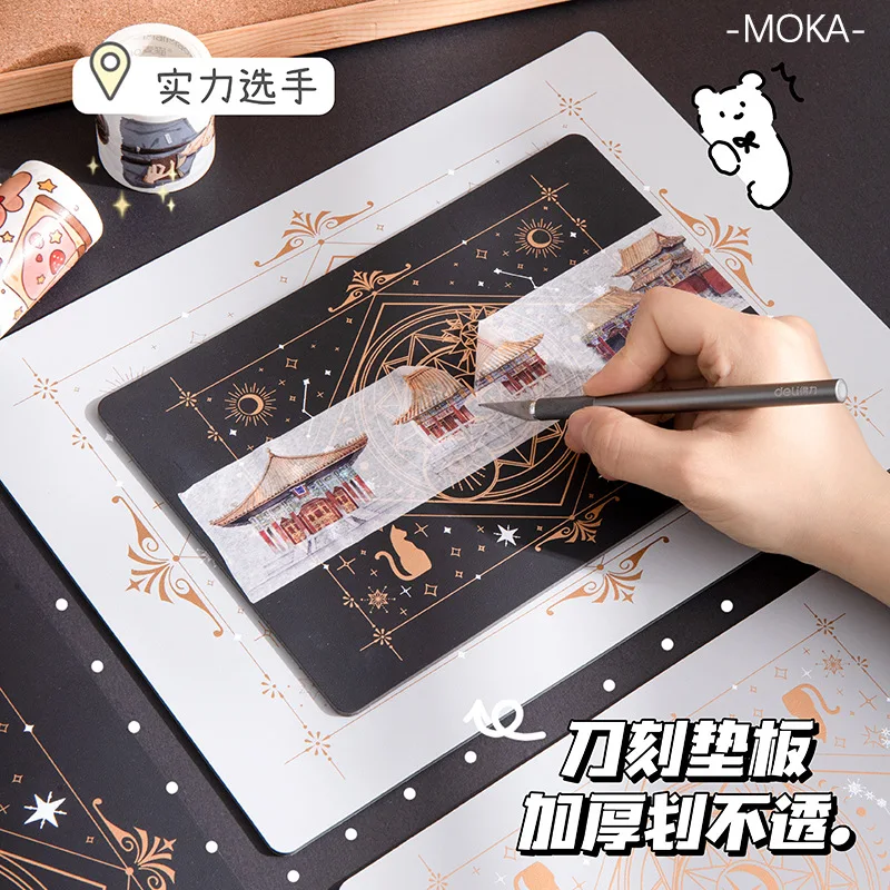 A3 A4 5 PVC Cutting Mat Workbench Patchwork Cut Pad Sewing Manual DIY Knife  Engraving Leather Cutting Board Single Side Underlay – the best products in  the Joom Geek online store