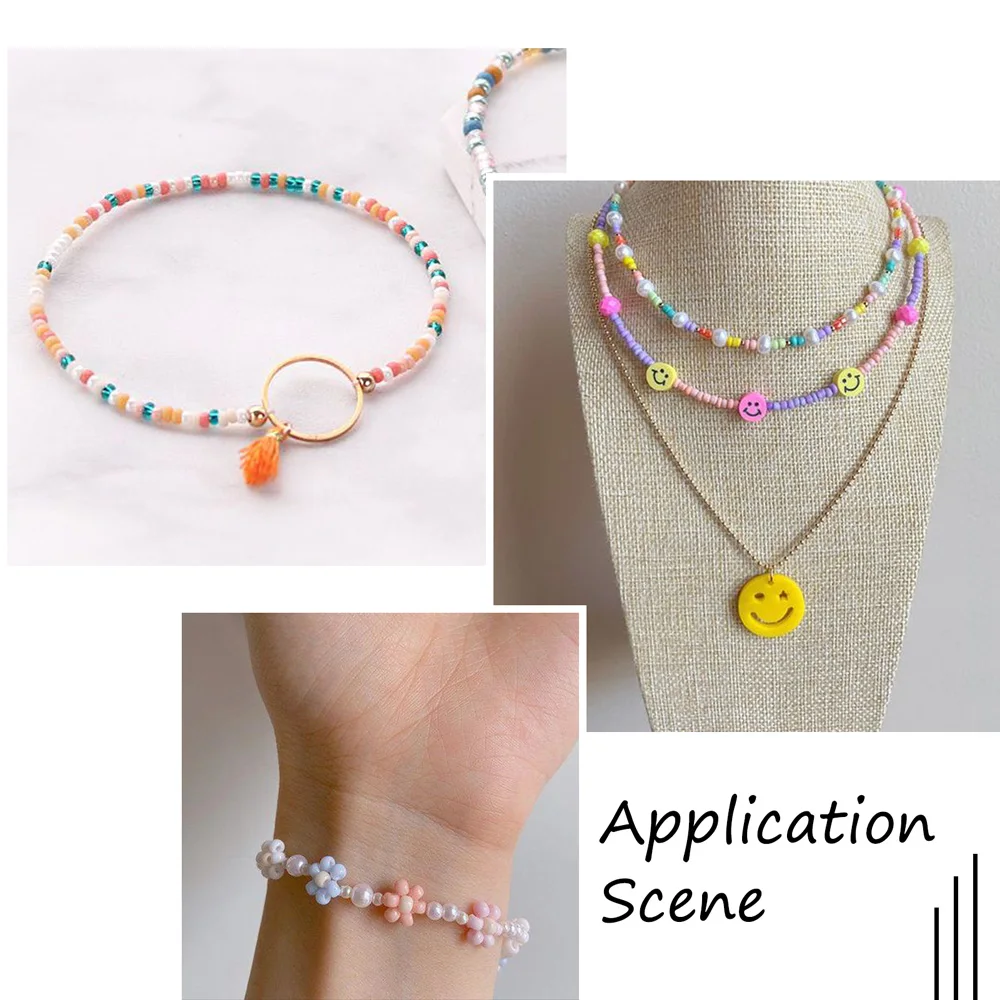 8/0 Glass Seed Beads Ceylon Round Spacer Beads 15 Colors for Bracelet Necklace Jewelry Making Bead Crafting about 7500pcs/Box