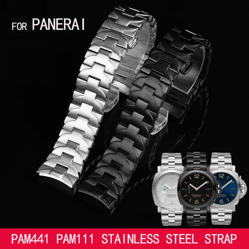 Panerai stainless steel bracelet 24mm hotsell