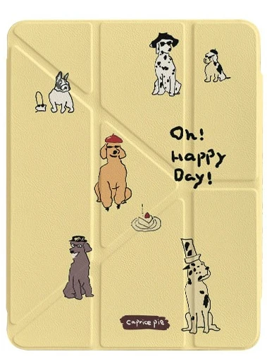 Star & Cartoon Animals Foldable Tablet Case