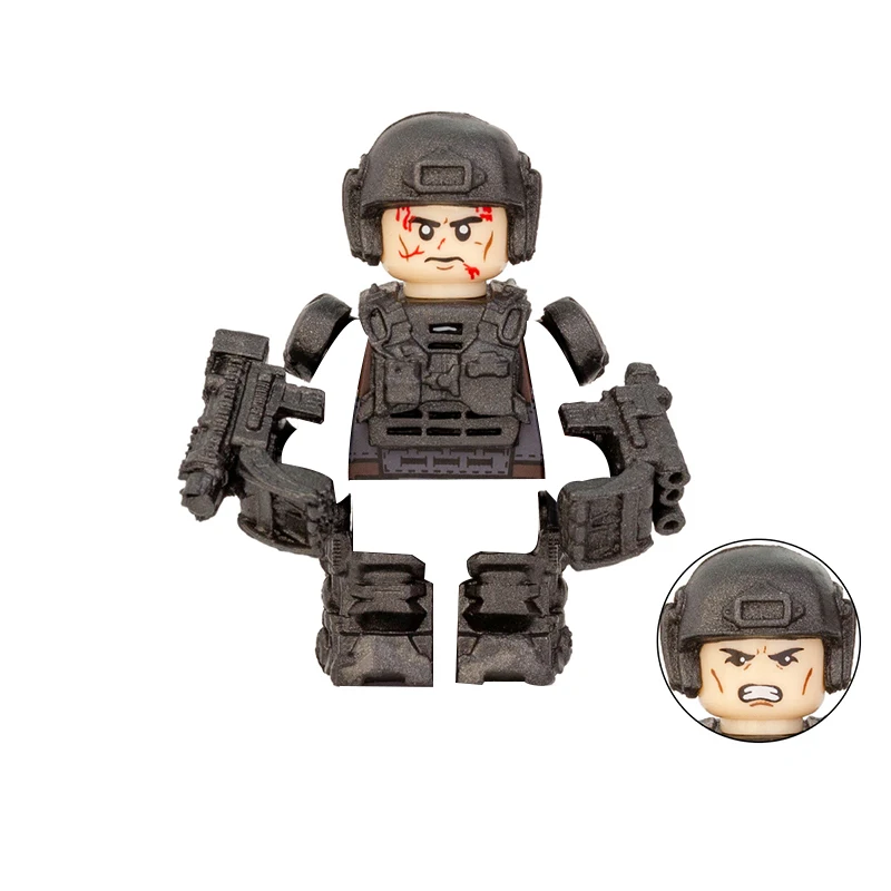 

DL003 строительные блоки по краю завтра, военные экшн мини-фигурки, Обучающие игрушки «сделай сам», подарки