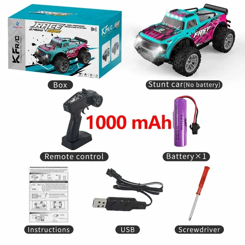 thumbnail image 1 of KF11 4WD 1:16 50KM/H Brushless RC Drift Off-Road Car With LED Light IPX6 Waterproof Electric High Speed Racing Outdoor Truck Toy, 1 of 5