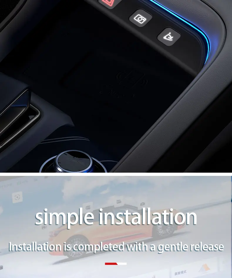 Central control button pad For ZEEKR 001 2024 2025 2023 silicone pad Scratch res