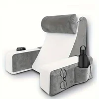 Oreiller de lecture pour lit, repose-bras Extra Large, en mousse à mémoire de forme, pour lire, TV, jeu, confort, lit, chaise 1