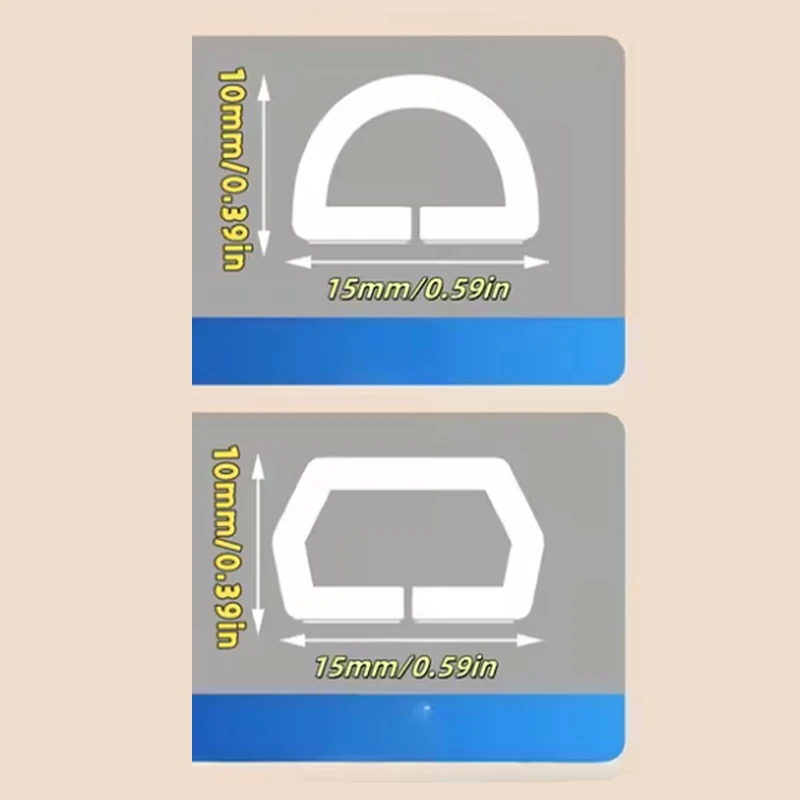 다기능 PVC 케이블 정리기 |   못 없이 흔적도 남지 않는 와이어 홀더 |   데스크탑 네트워크 케이블 보관 관리 클립