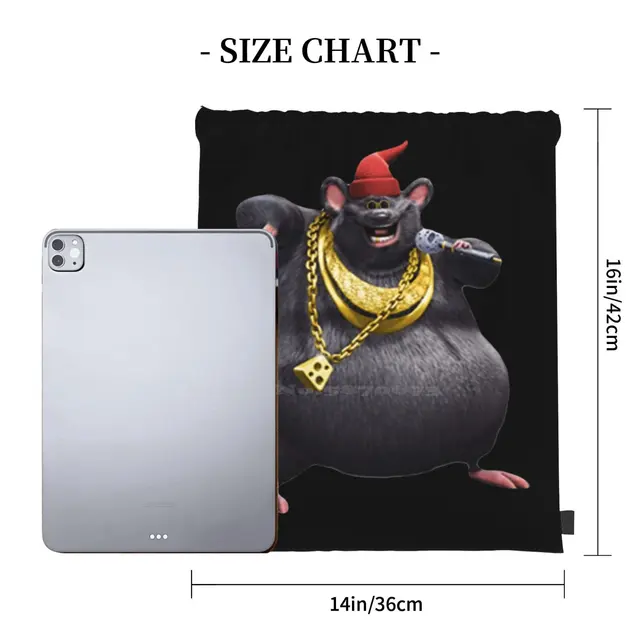 Biggie Cheese Hot Sale Backpack Fashion Bags Biggie Cheese Funny Xd Furry  Memes Barnyard Mouse Rat Rapper Thekanta - AliExpress