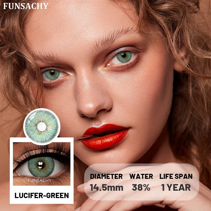 Green Color Series Contact Lenses – Natural Blue Eye Enhancer