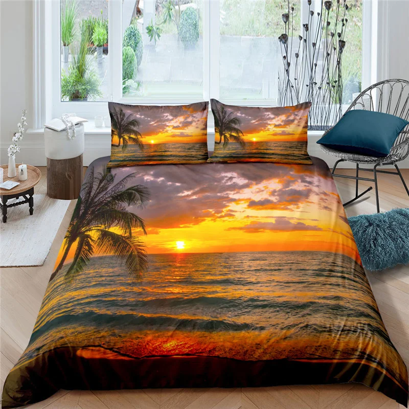 Ÿ 3D  ġ μ  Aldult ħ Ʈ ڳ  Duvet Ŀ Pillowcase Ȩ  ̱//ŷ 