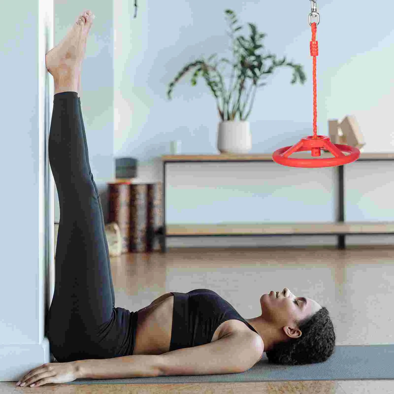 Grip Ninja Wheel Exercise Swing Ring Fitness Equipment Gymnastic Rings Child Handle Toy 6