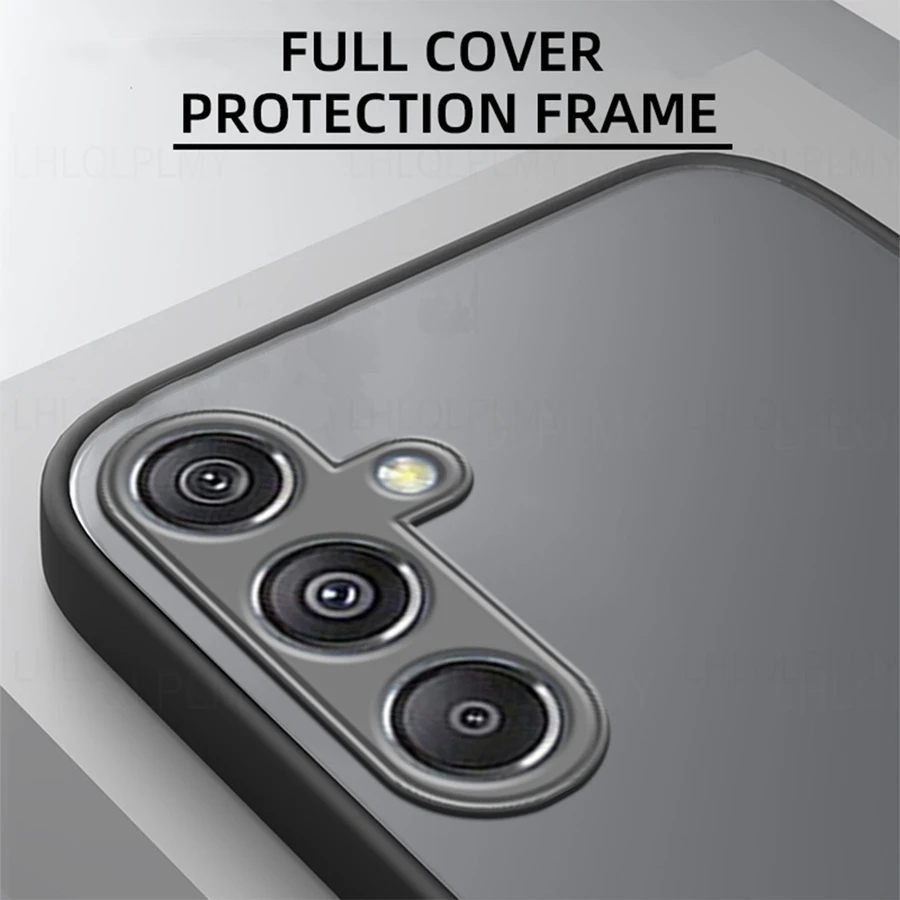 Luxury Shockproof Matte Armor Bumper Silicone Case
