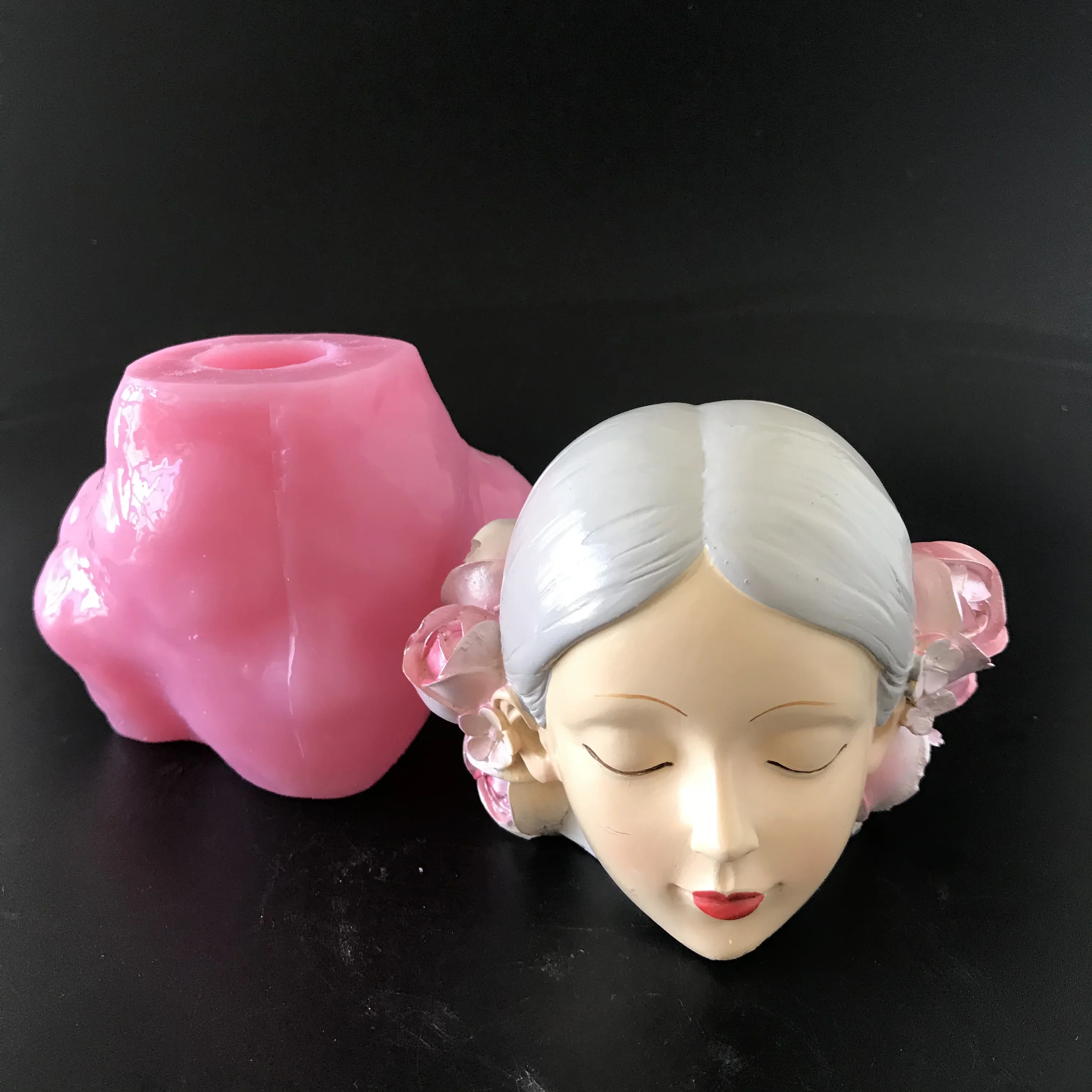 

Silicone Molds 3D Cute Fairy Girl Craft Cement Plaster Resin Candle Making Cake Baking Chocolate Mould Home Decoration