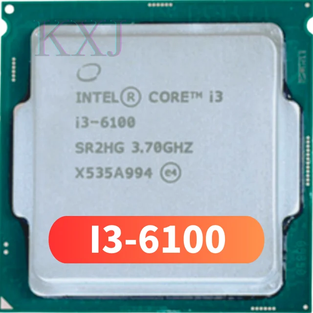 Used Core i3 6100 3.7GHz 3M Cache Dual-Core 51W CPU Processor SR2HG LGA 1151