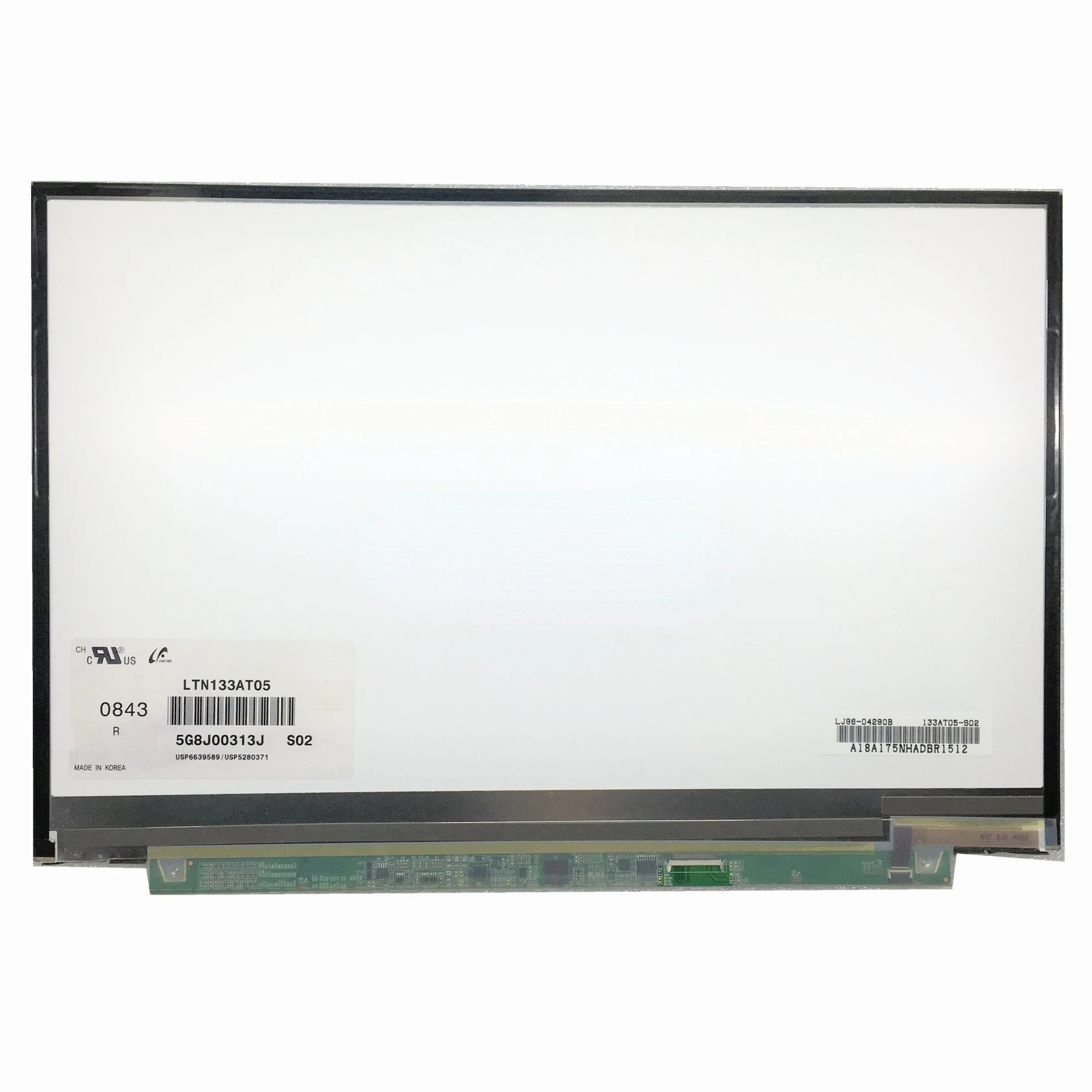 

LTN133AT05 LTD133EWZX fit Sony SR-Serices SR16 SR45 SR55 13/3''Laptop LCD Screen Panel 1280*800