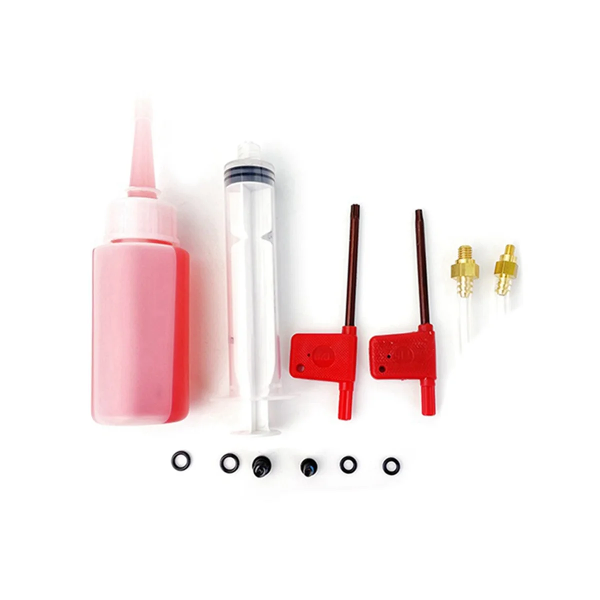 

ZOOM Hydraulic Brake Bleed Kit for ZOOM Brake System, Filling Oil Kit, Mineral Oil Brake, Funnel Set Bike Repair Tool