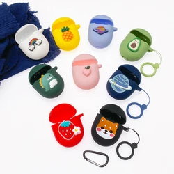 Cartoon Case For Xiaomi Redmi buds 3 PRO 4 5 / AirDots 3 PRO Case Silicone Ring Anti-drop Protect Bluetooth Earphone Cover funda