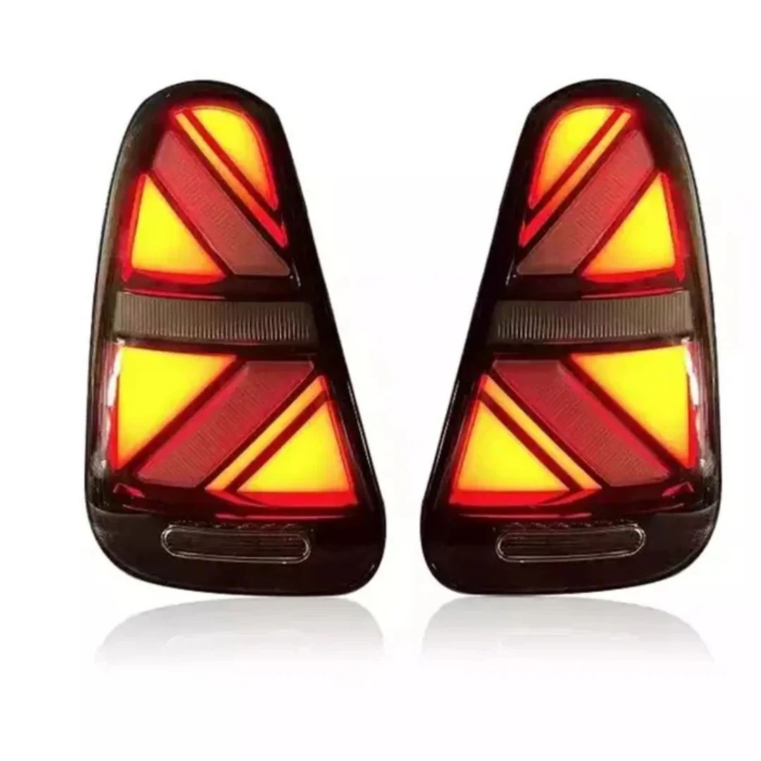 BMW MINI Cooper R50 R52 R53 Hatchback Cabrio 2001-2006 DRL için Araba LED Işık Arka Stop Lambaları Arka Lamba Grubu