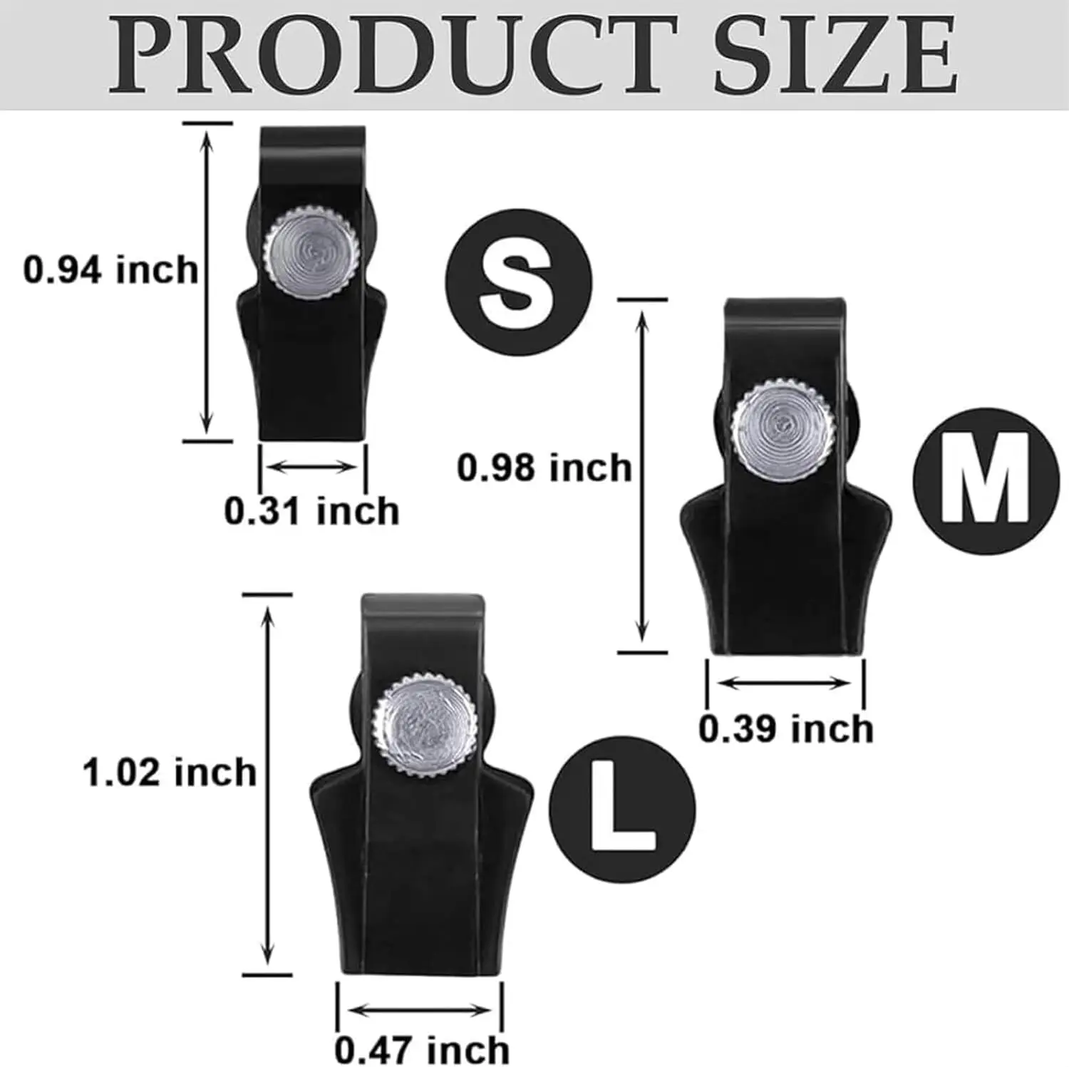 Zipper head repairer, replaceable zipper head, suitable for backpacks, suitcases, clothing jackets, 3 sizes available
