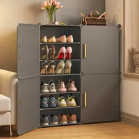 Shoe Rack, Simple Storage Rack, Multi-layer Shoe Storage, Home Shoe Storage Artifact, Entrance Corridor, Outdoor and Indoor New 1