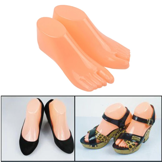  Female Plastic Foot Model Tools for Sandals Display