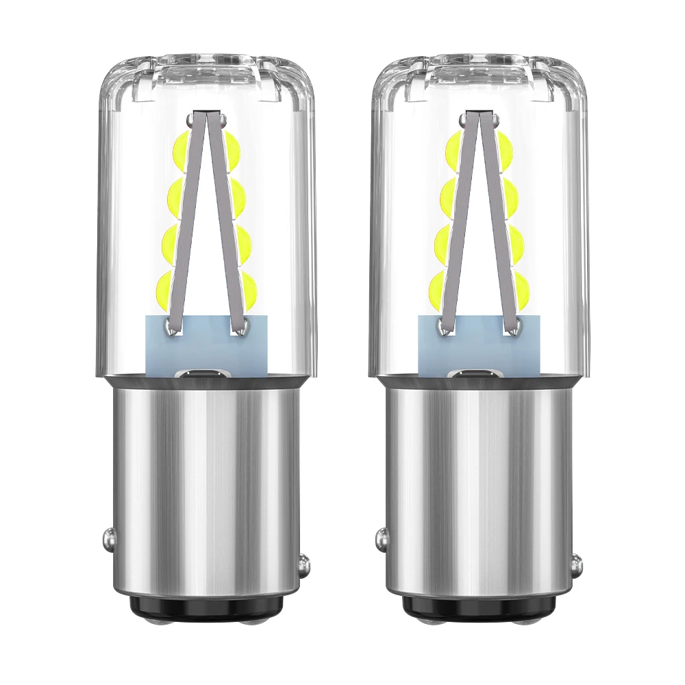 

2Pcs 500LM P21W 1156 BA15S LED Bulb BAY15D P21-5W 1157 for Skoda Superb Octavia 2 FL LED Daytime Running Light DRL Lamp