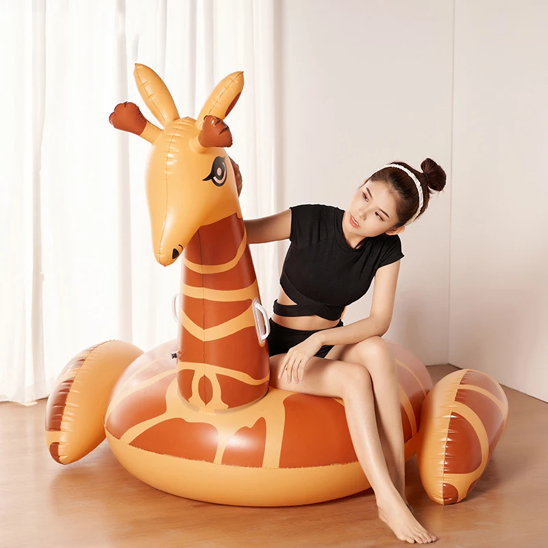Giant Giraffe Pool Float 5