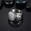 Maxmoon Punk Retro Teen Wolf Midi Ring Triskele Triskelion Allison Argent Stainless Steel Finger Signet Ring For Men Gift 4