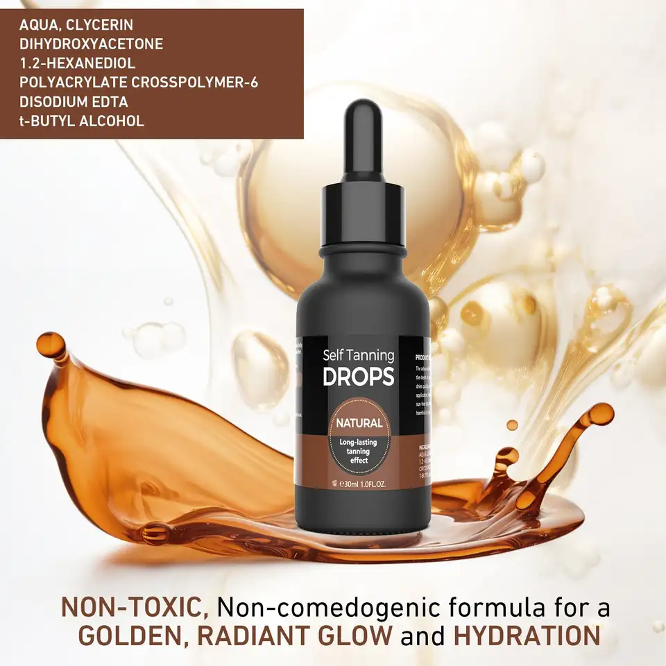 Ultra Hydrating Body Tanning Oil Bronzer Instant Tan