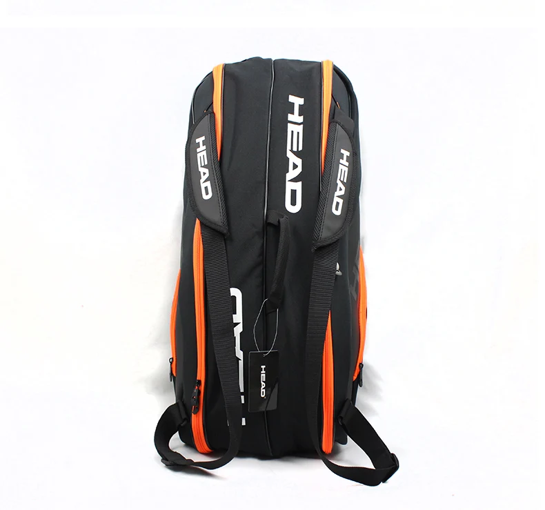Original HEAD Tennis Racket Backpack Tennis Bag 6-9 Tennis Racquet Bag Padel Tenis Raquete Badminton Beach Paddle Package Male